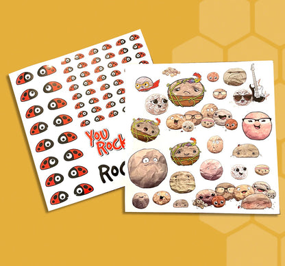 A Box Full of Rocks: 3 Book Box Set + Stickers!